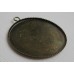 Fassung für Cabochons, antik bronzef. 30,5mm